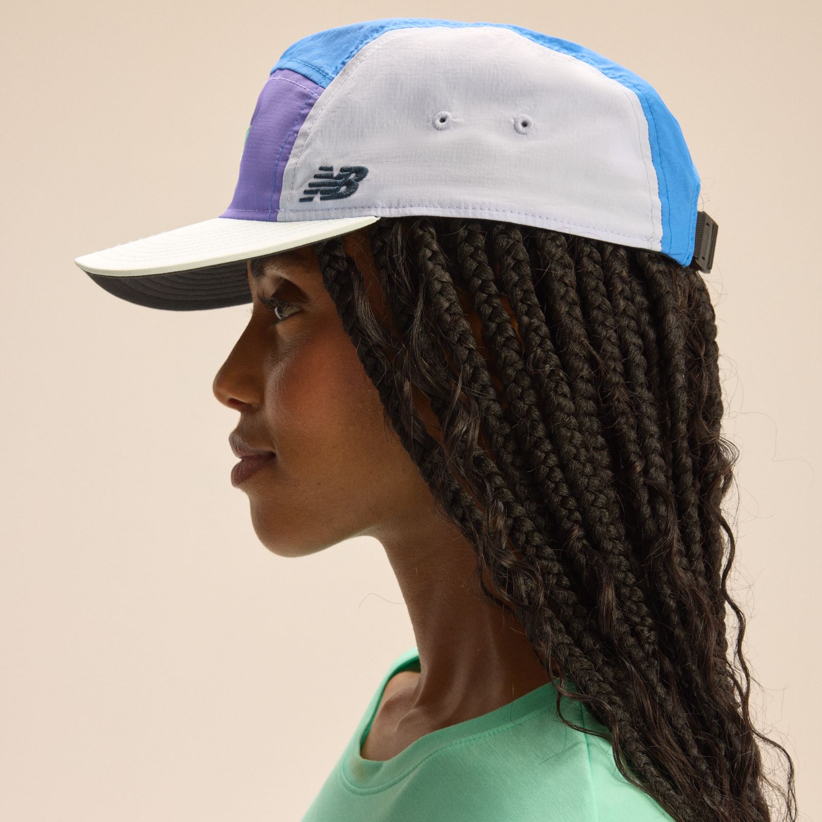 Мужские головные уборы New Balance Australian Open 5 Panel Hat — фото 6