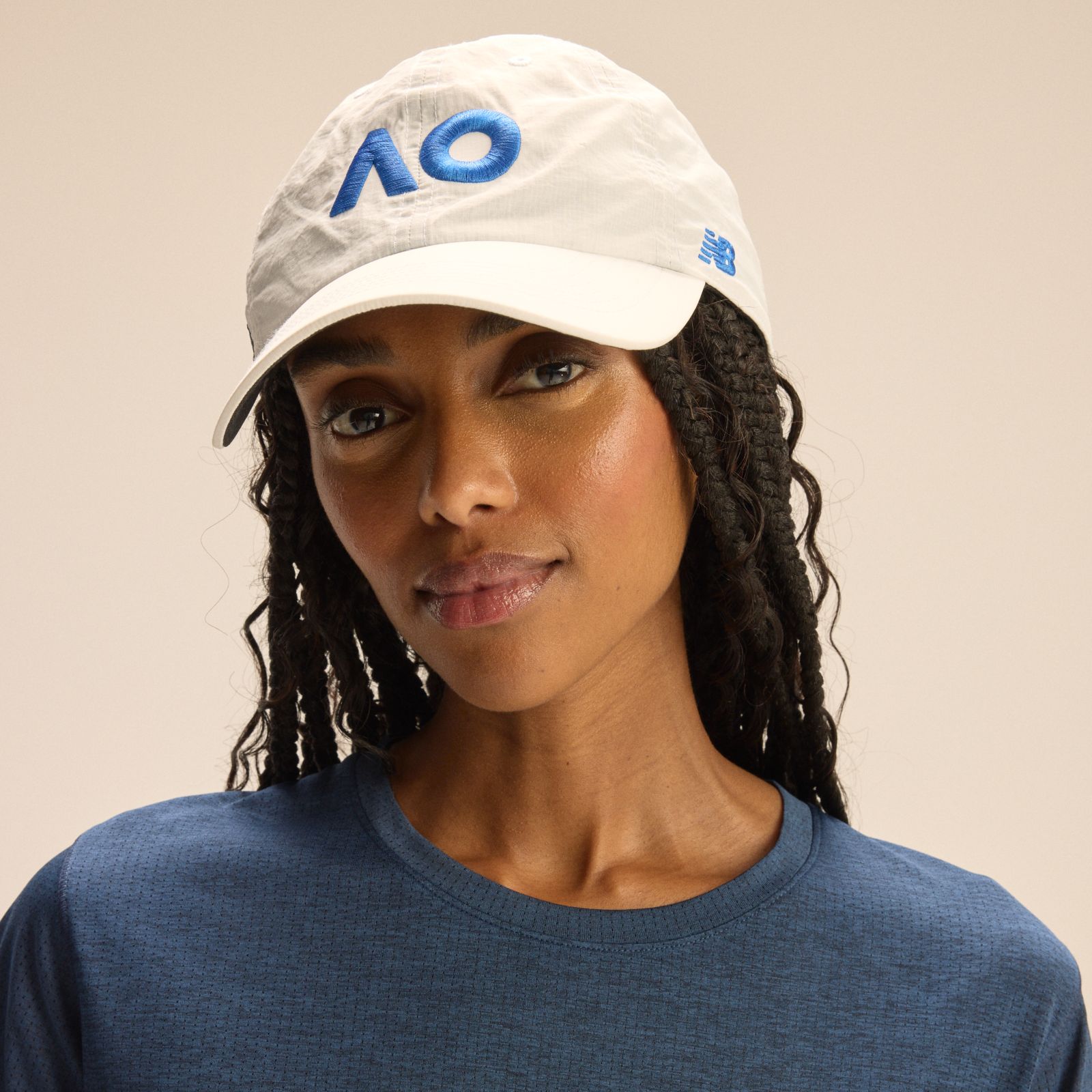 Мужские головные уборы New Balance Australian Open 6 Panel Hat — фото 4