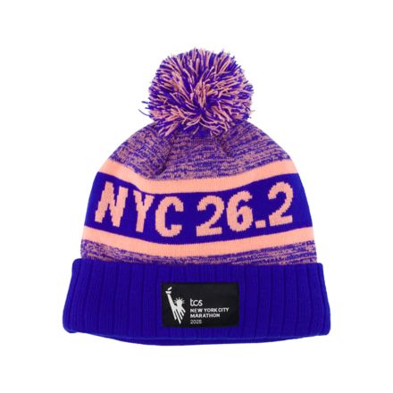 NYC Marathon Pom Beanie