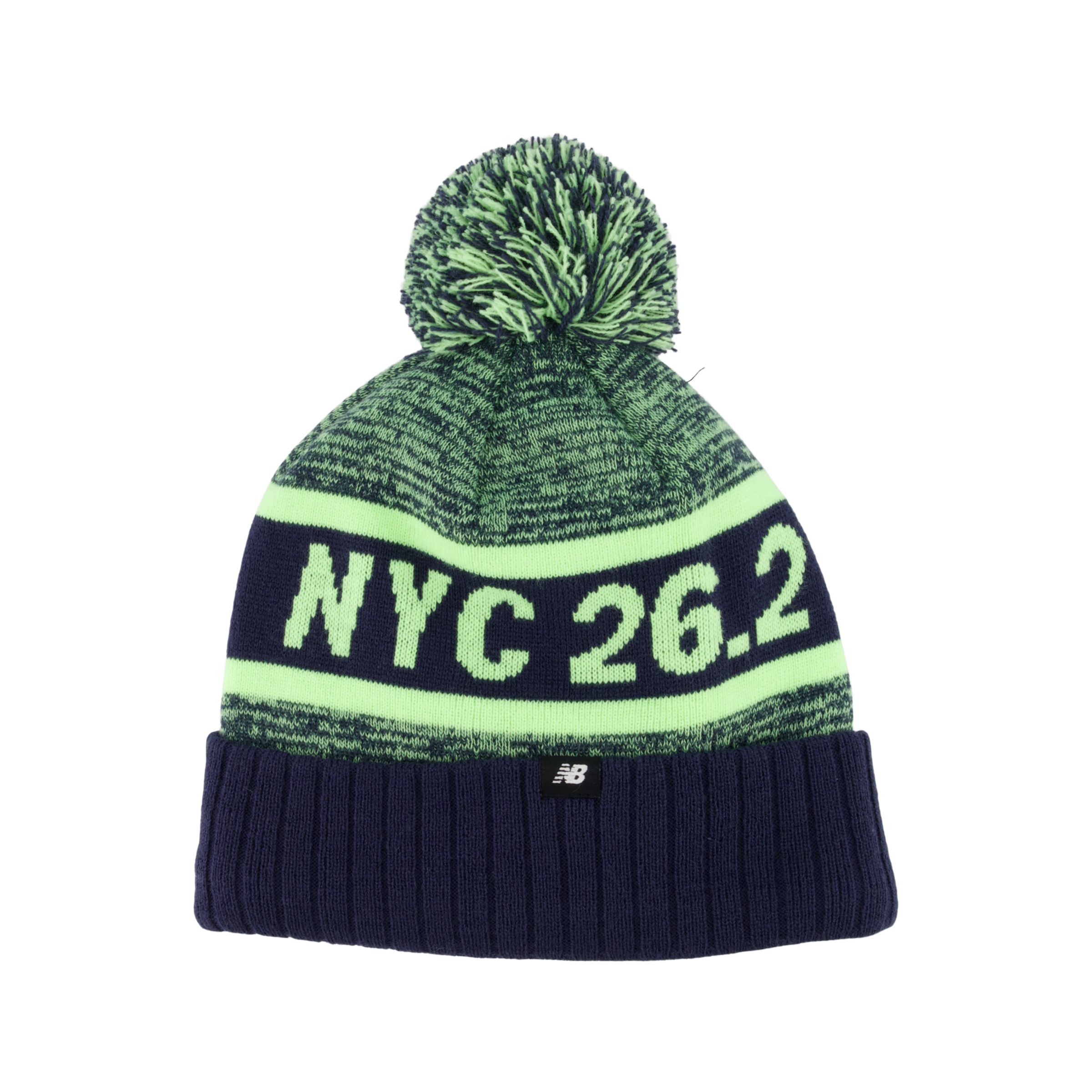NYC Marathon Pom Beanie