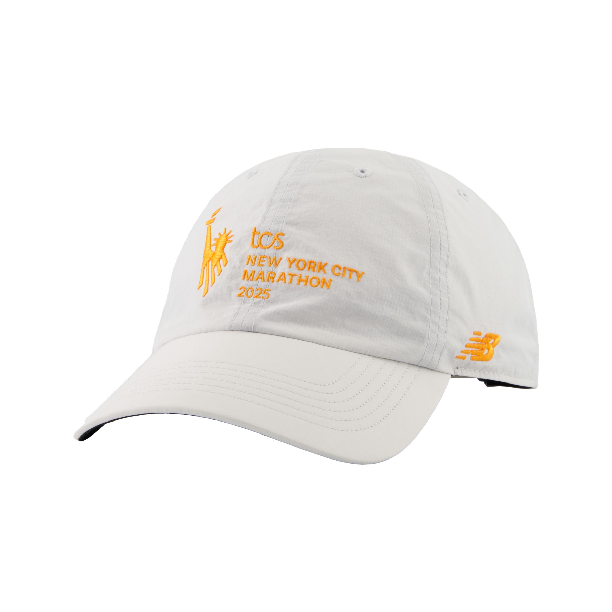 New Balance Unisex Nyc 47 6 Panel Run Hat In Gray