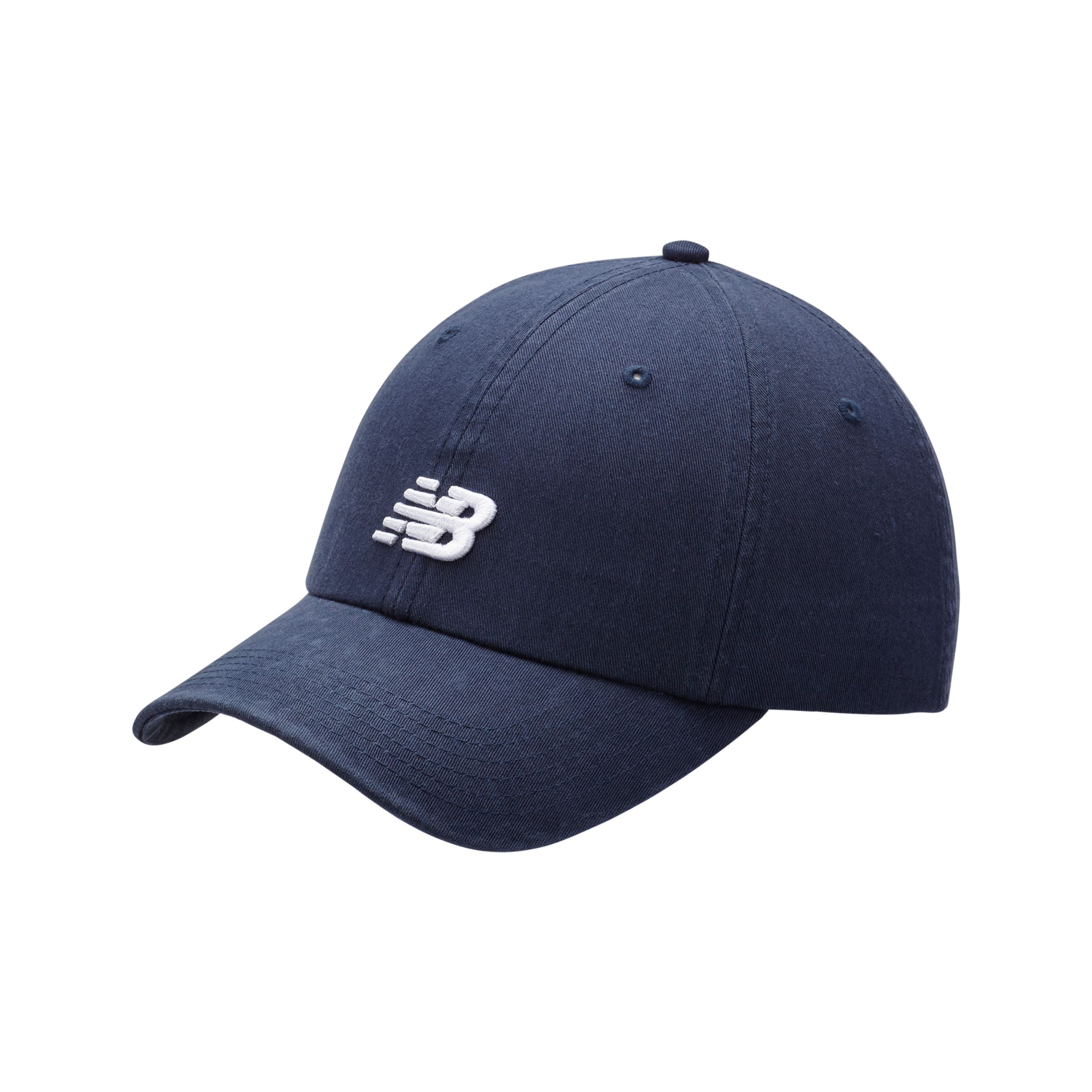 New Balance Unisex Classic Nb Curved Brim Hat In Blue