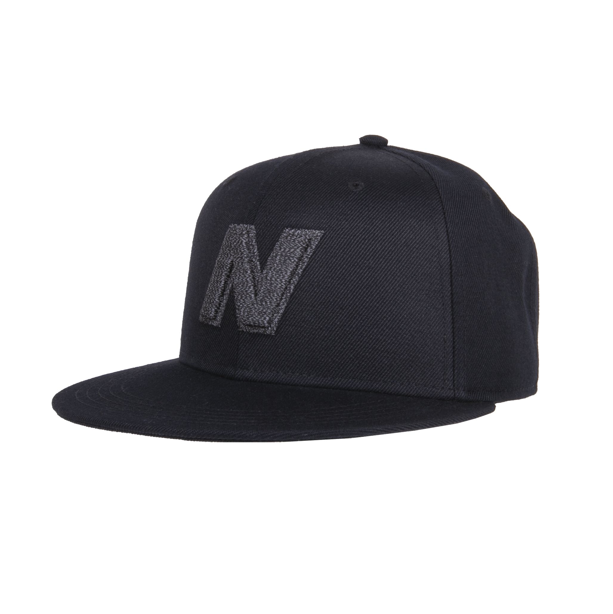 new balance black hat