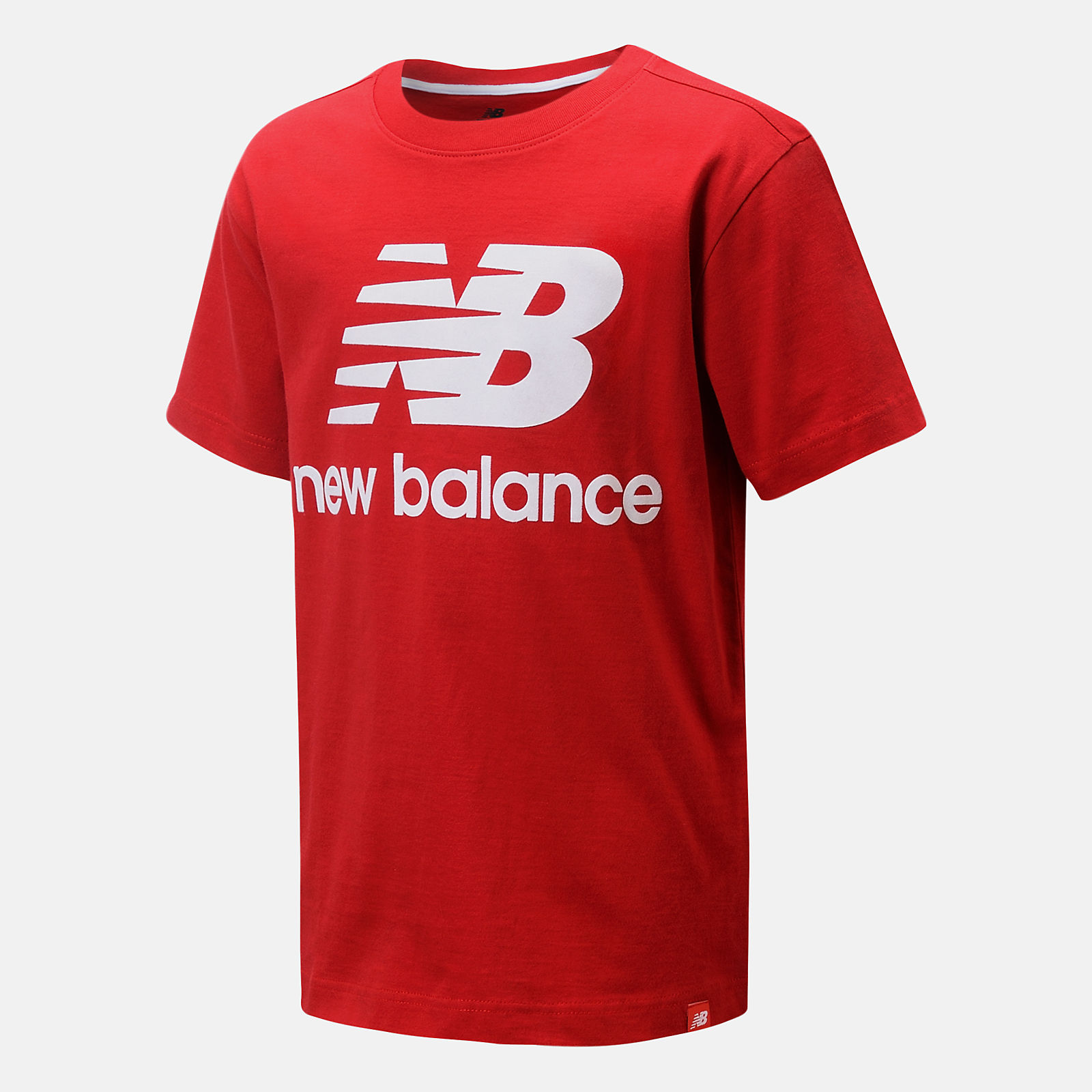 New Balance NB Essentials Stacked Logo tee