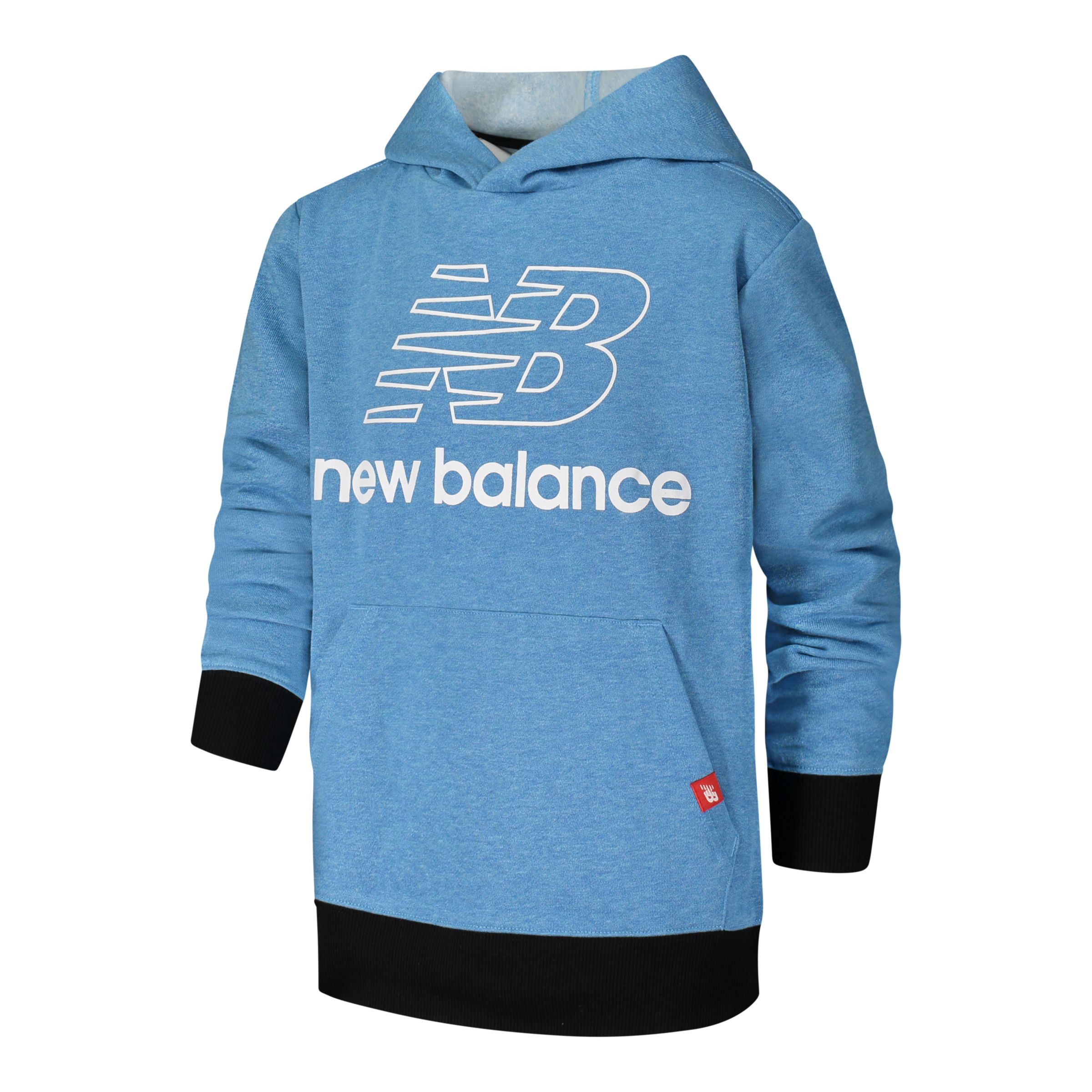 new balance men's core fleece hoodie