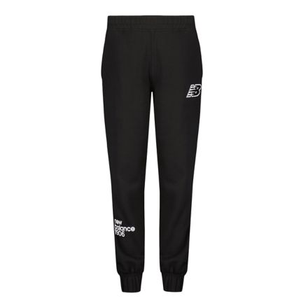 Essential Core Logo Joggers, BLACK, LAK23J14BK