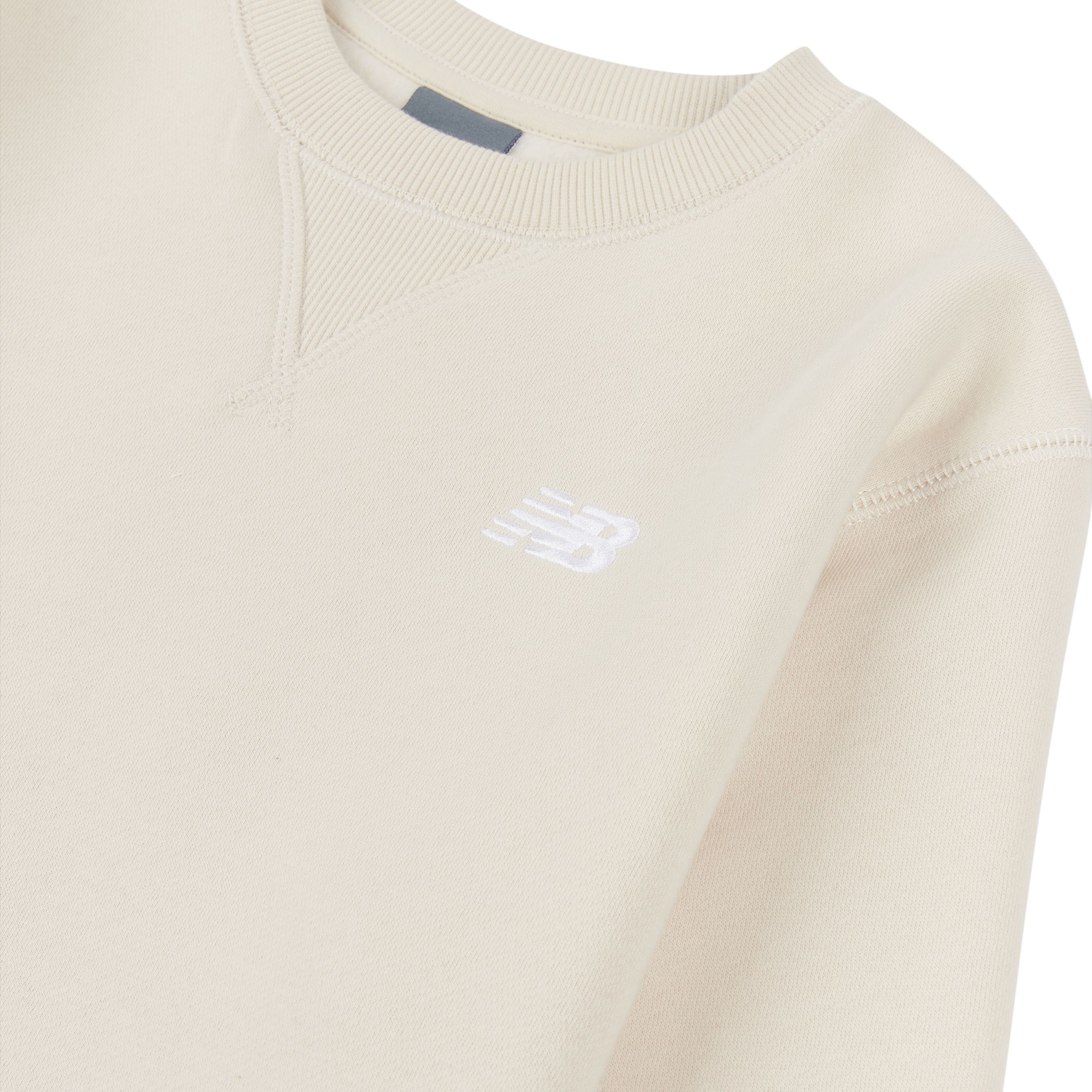 Brush Back Small Logo Crew