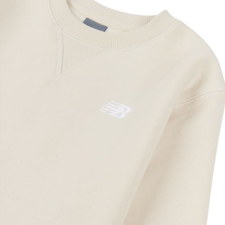 Brush Back Small Logo Crew