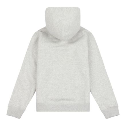 Brush Back Small Logo Hoodie
