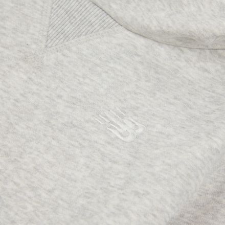 Brush Back Small Logo Hoodie