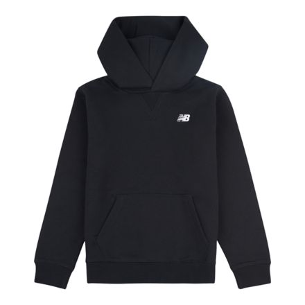 Brush Back Small Logo Hoodie