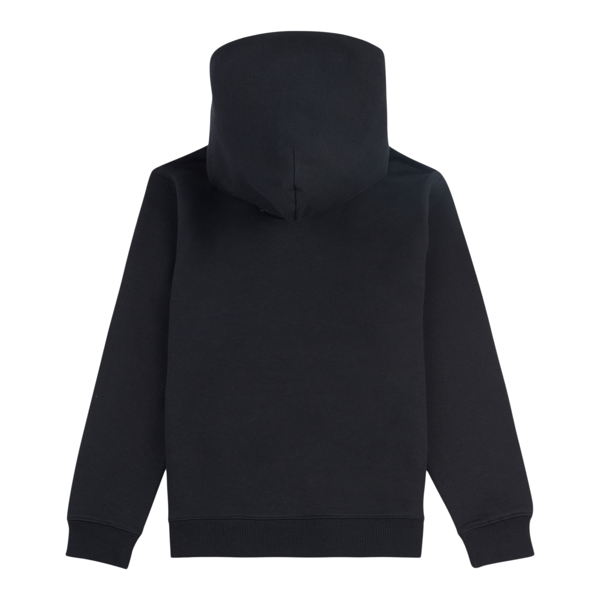 Brush Back Small Logo Hoodie