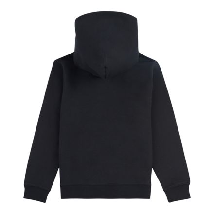 Brush Back Small Logo Hoodie
