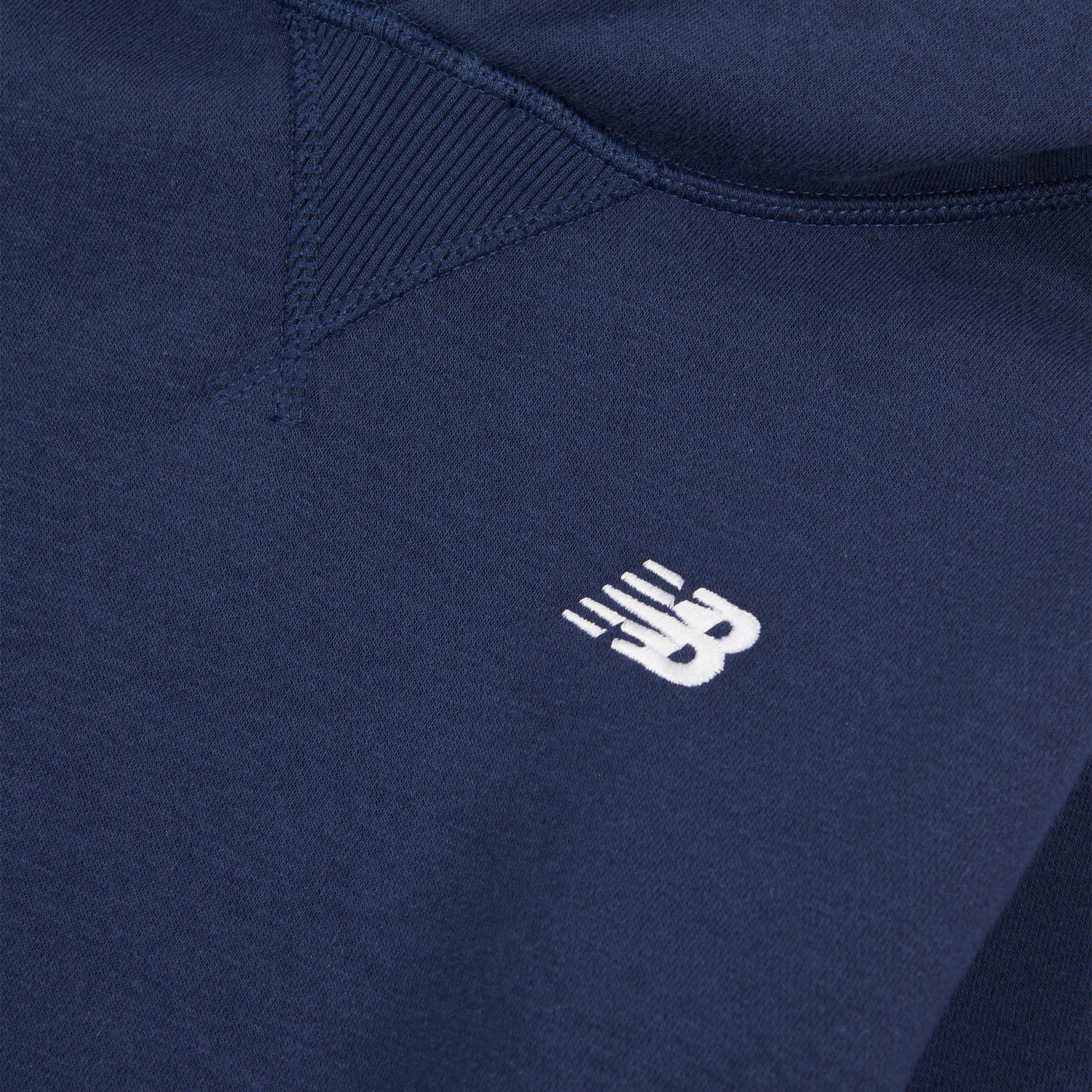 Brush Back Small Logo Hoodie