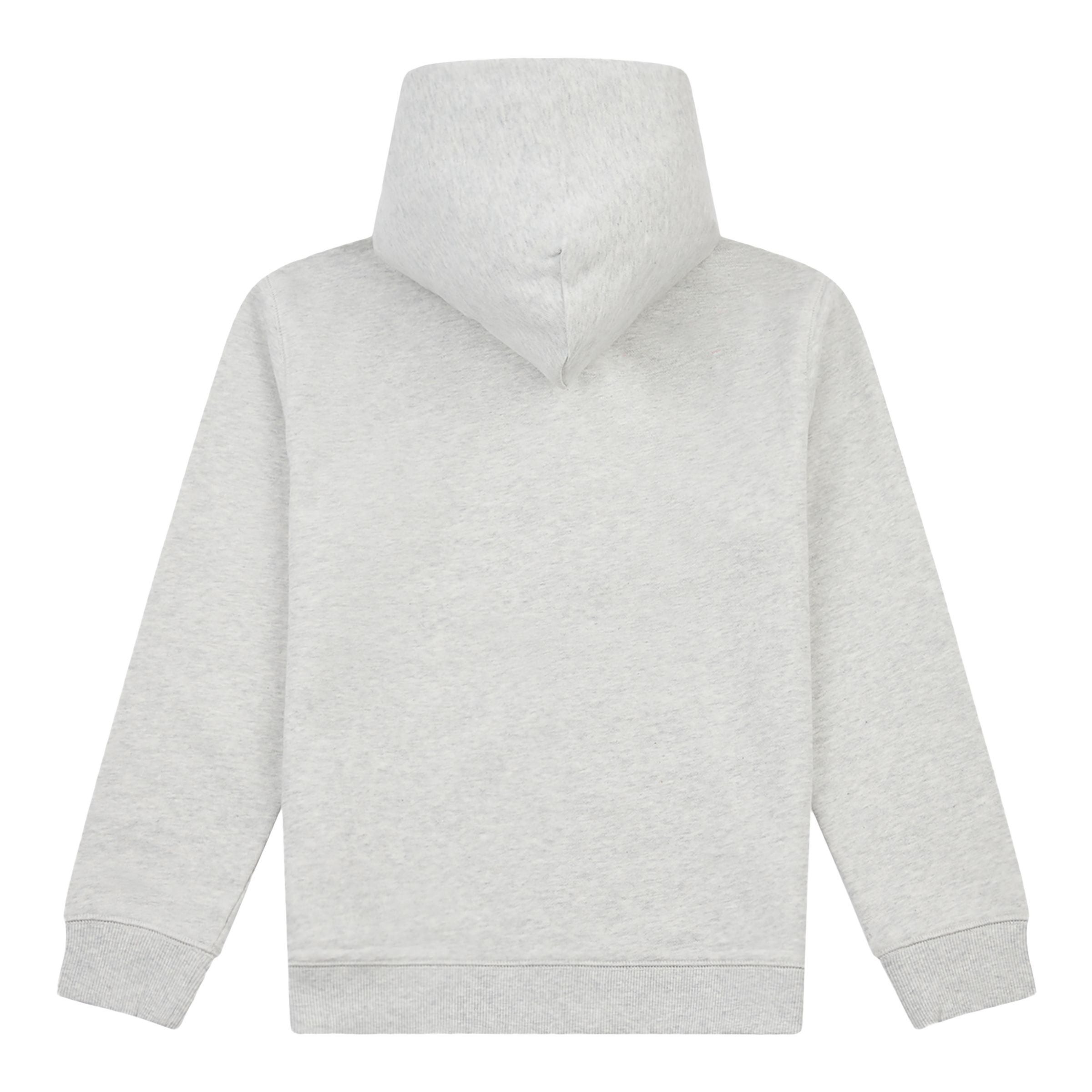 Brush Back Small Logo Full Zip Hoodie