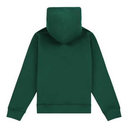 Brush Back Small Logo Full Zip Hoodie