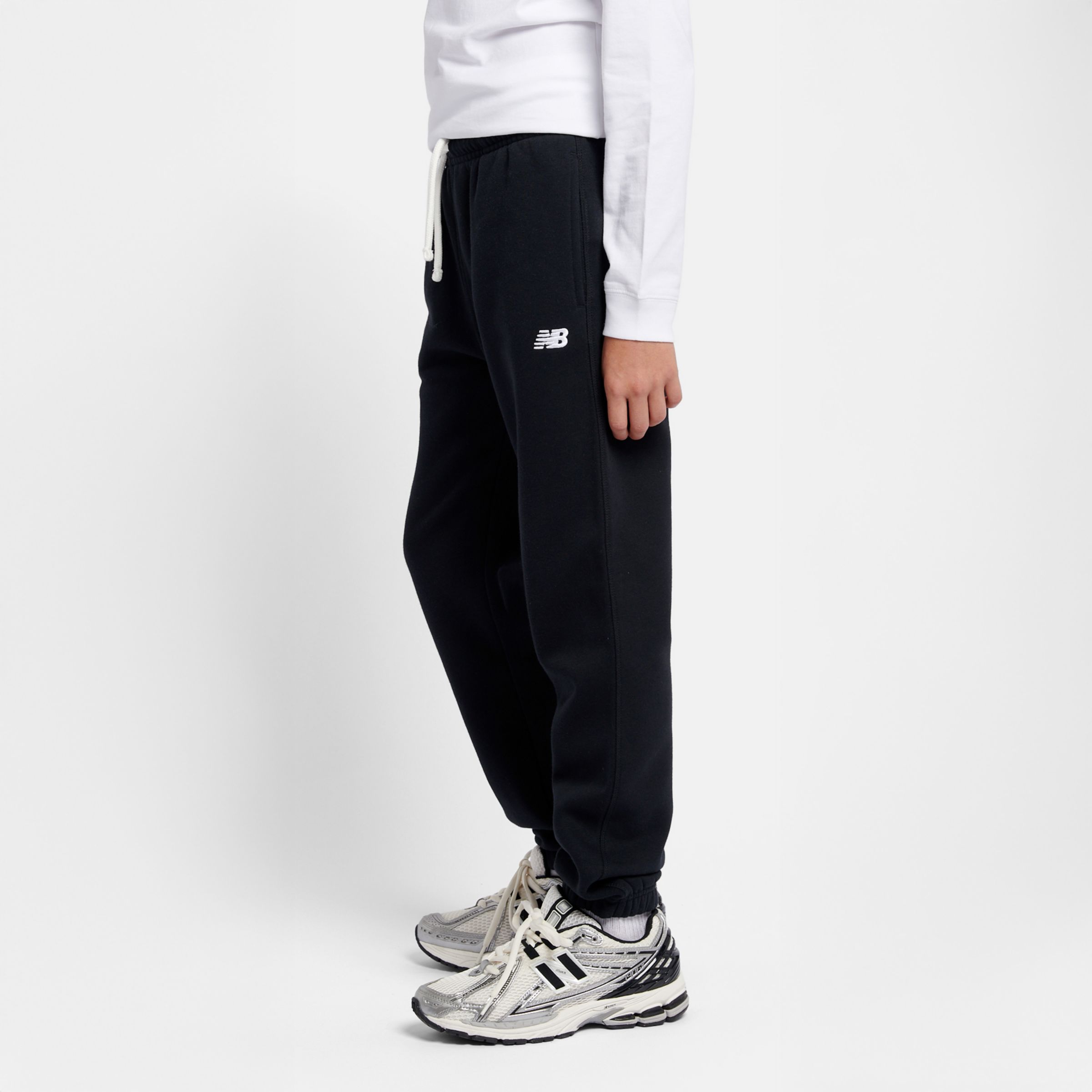 Brush Back Small Logo Jogger