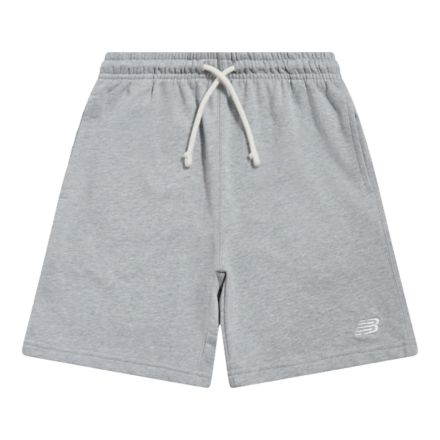French Terry Small Logo Short, Athletic Grey HeatherBC05, LAKB0008AGT