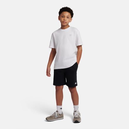 French Terry Small Logo Short, BLACK, LAKB0008BK