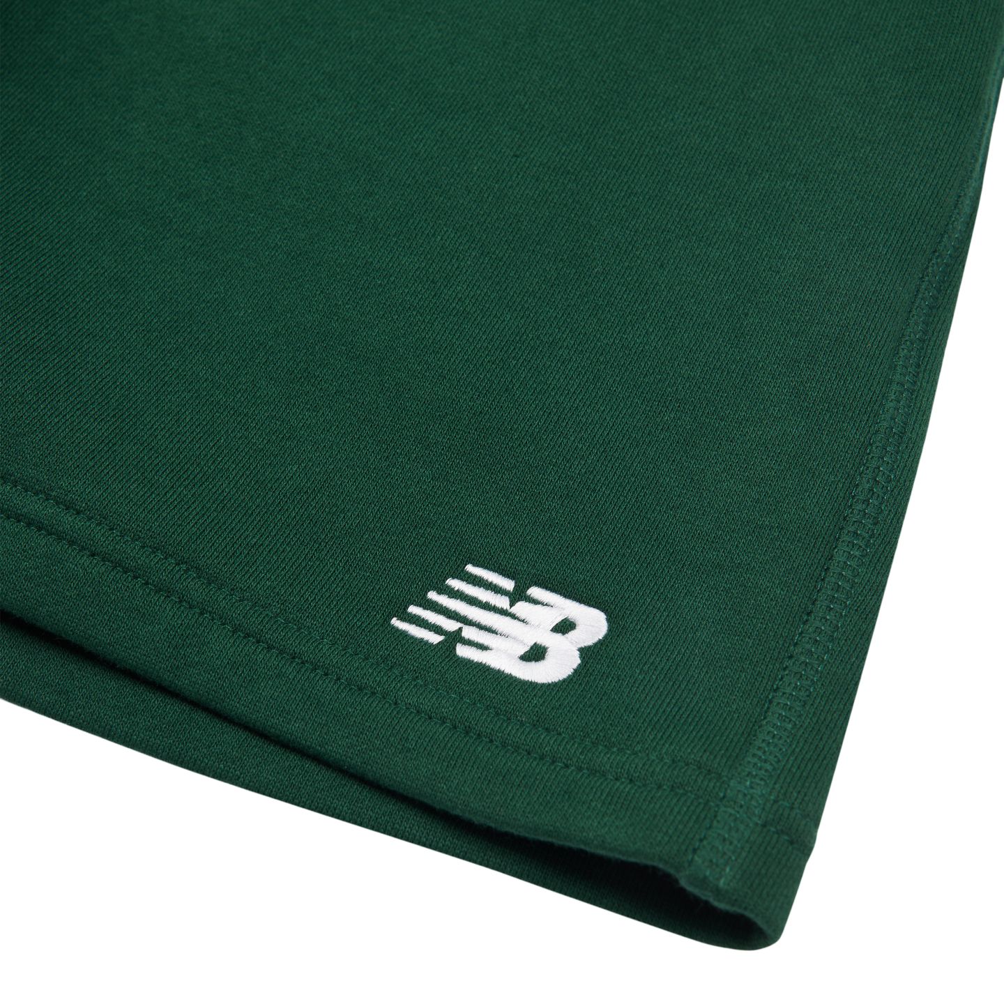 Детские шорты New Balance French Terry Small Logo Short, цвет: Зелёный — фото 6