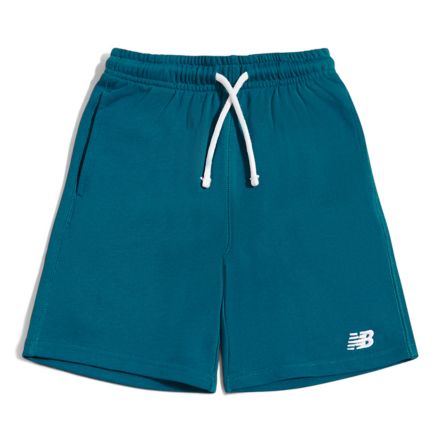 French Terry Small Logo Short, Ash Heather, LAKB0008STS