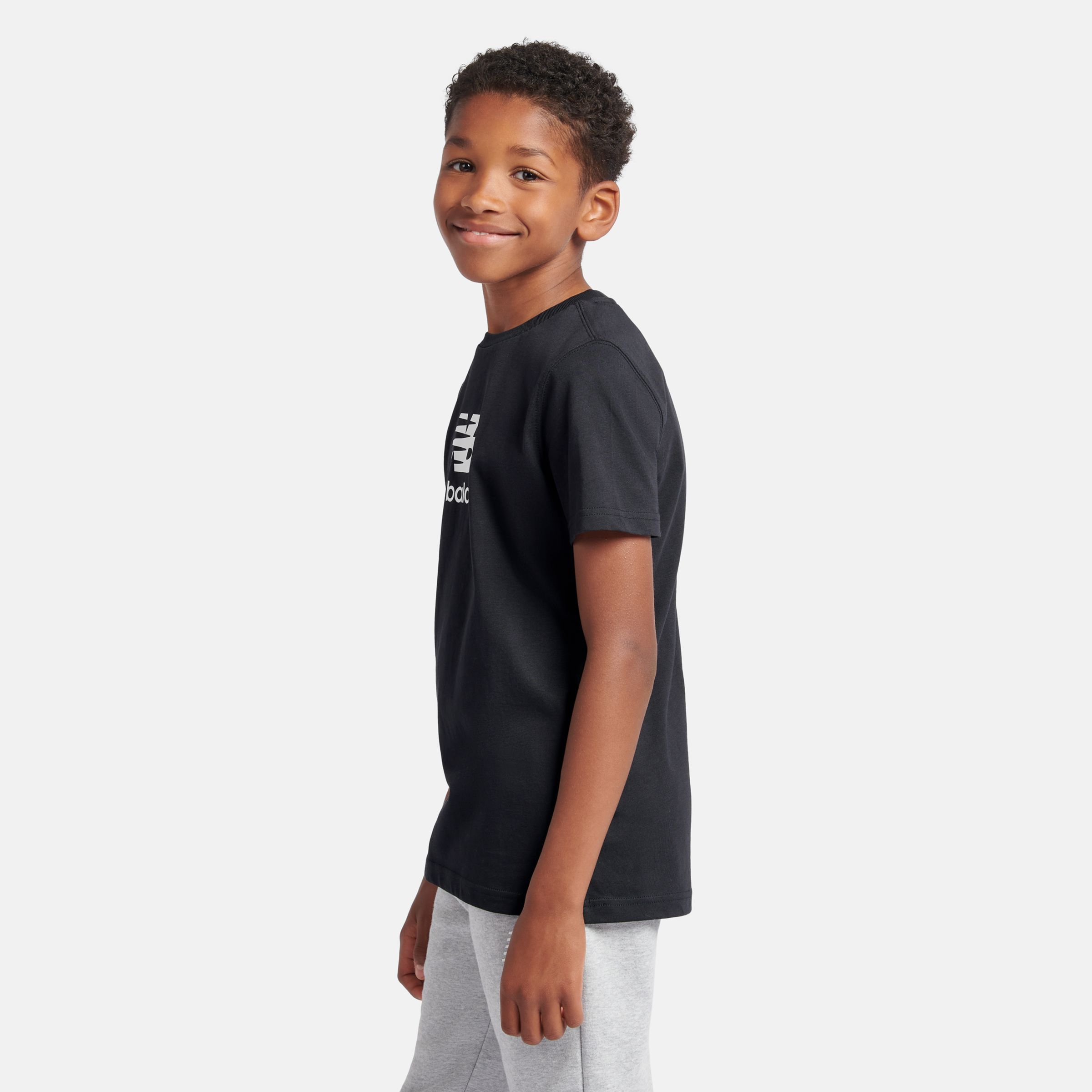 Jersey Stacked Logo T-Shirt