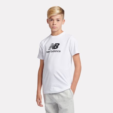 Jersey Stacked Logo T-Shirt, BLACK, LAKB0009BWE