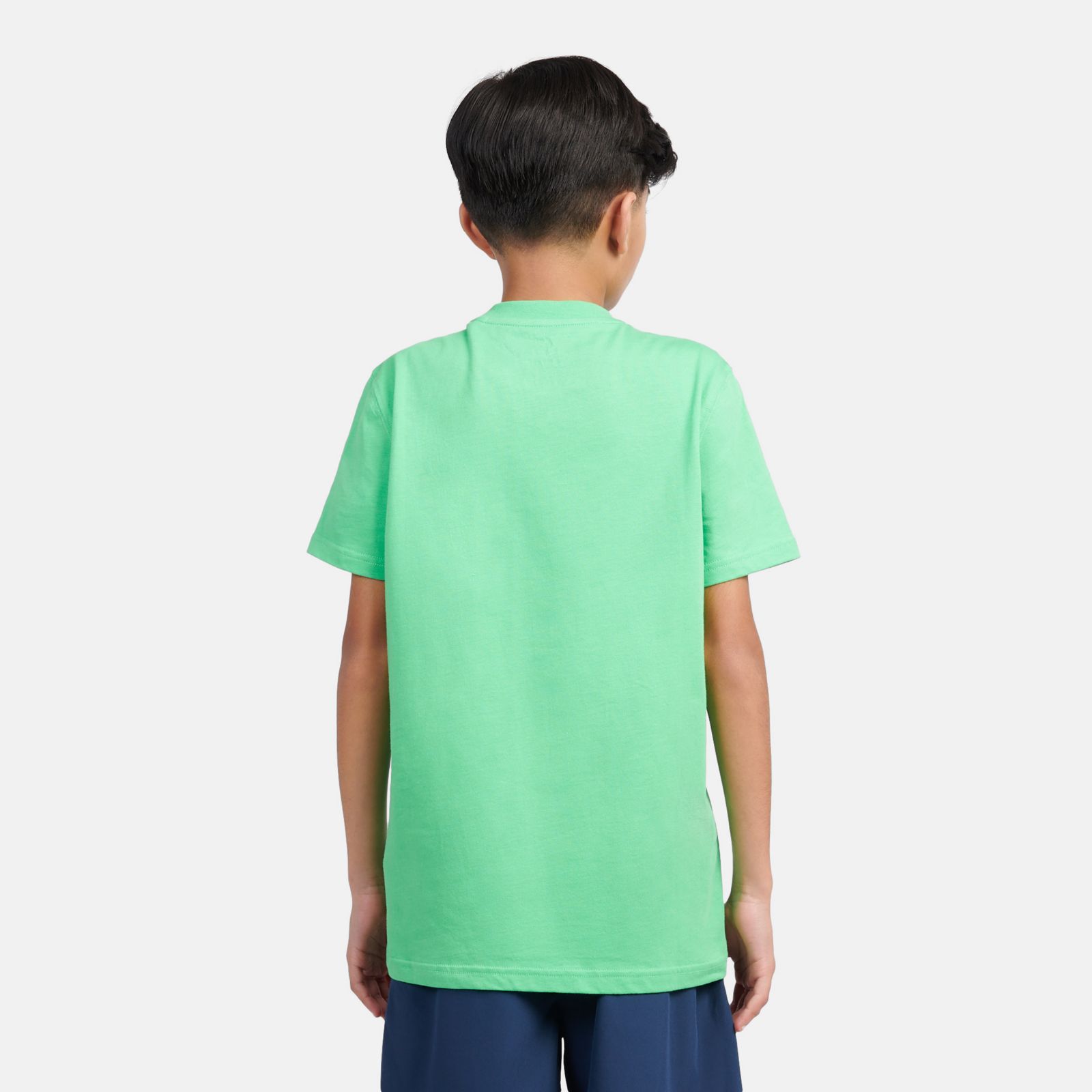Детские футболки New Balance Jersey Stacked Logo T-Shirt — фото 4