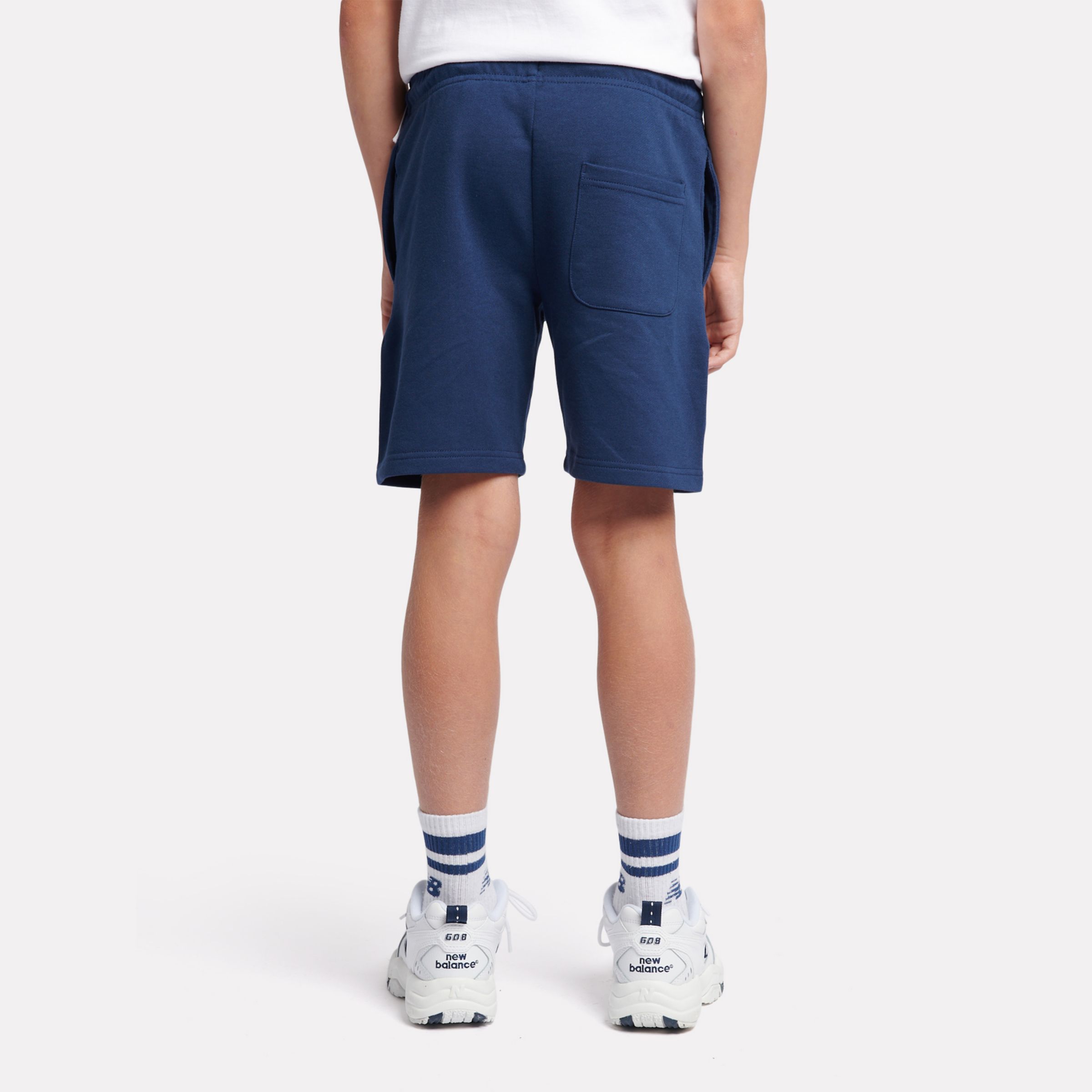 French Terry Stacked Logo Short