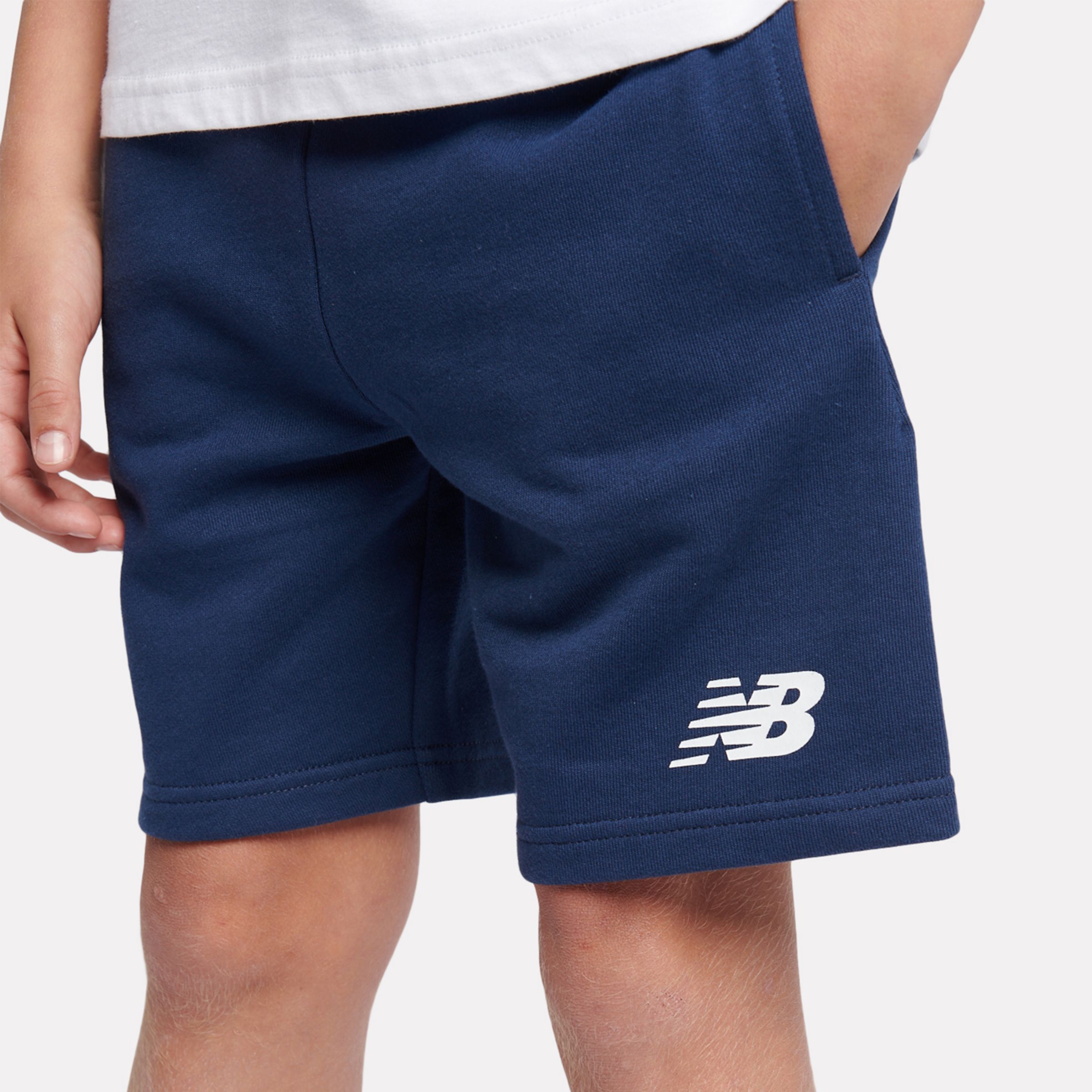 French Terry Stacked Logo Short