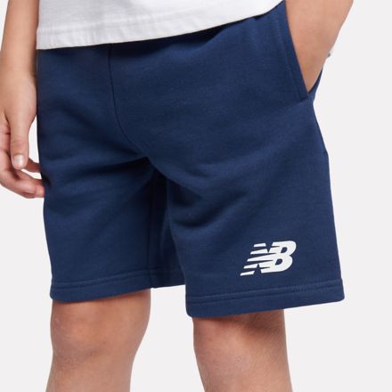 French Terry Stacked Logo Short