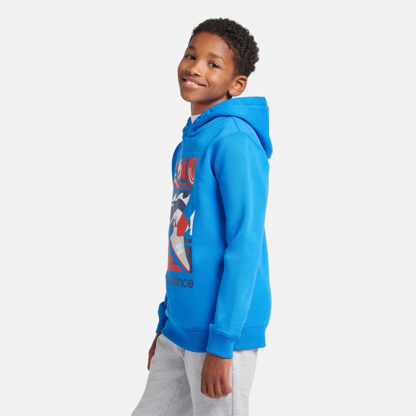 Детские худи New Balance BB Greatest Hits Graphic Hoodie — фото 3