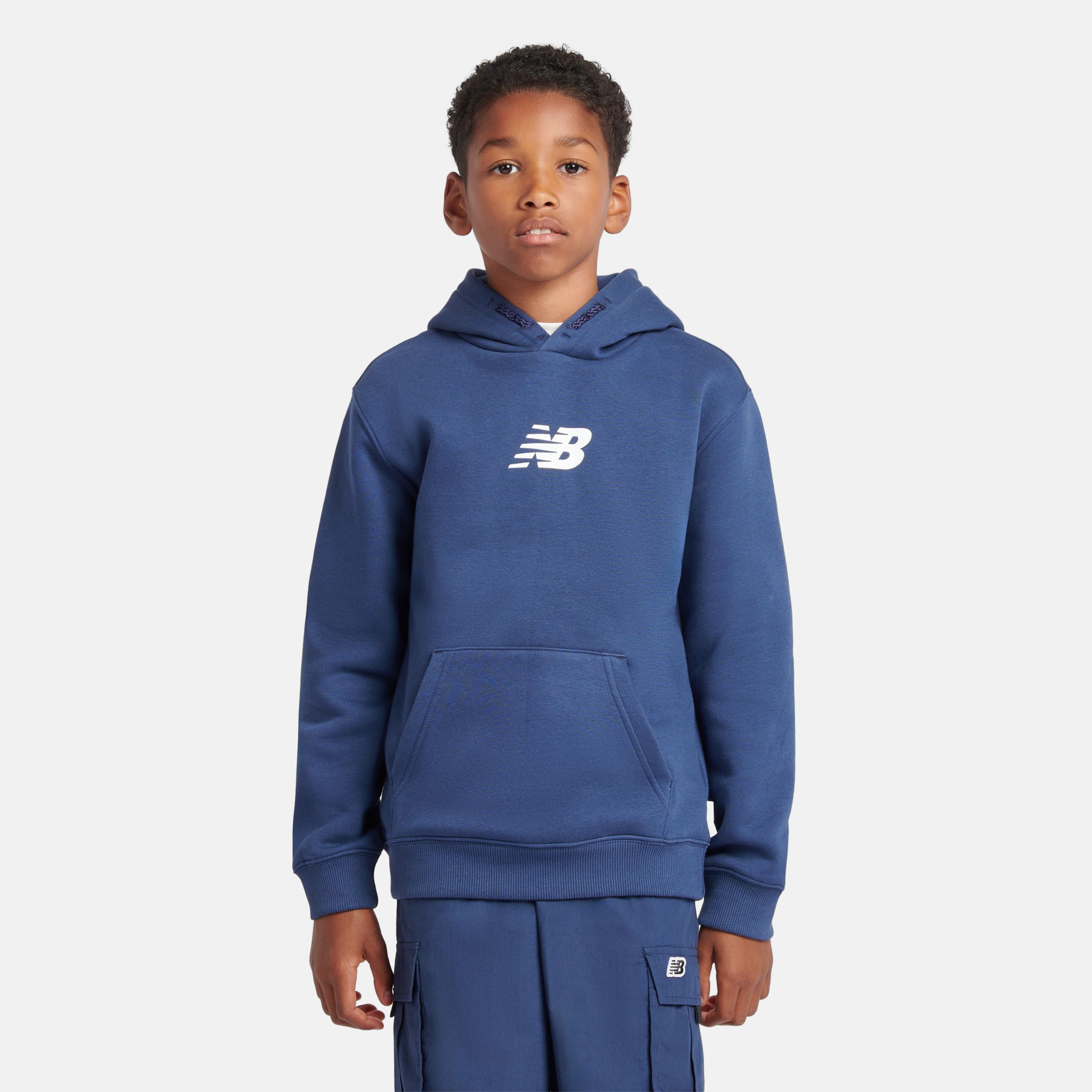 

New Balance Kids' BB Sneaker Poster Hoodie Blue - Blue