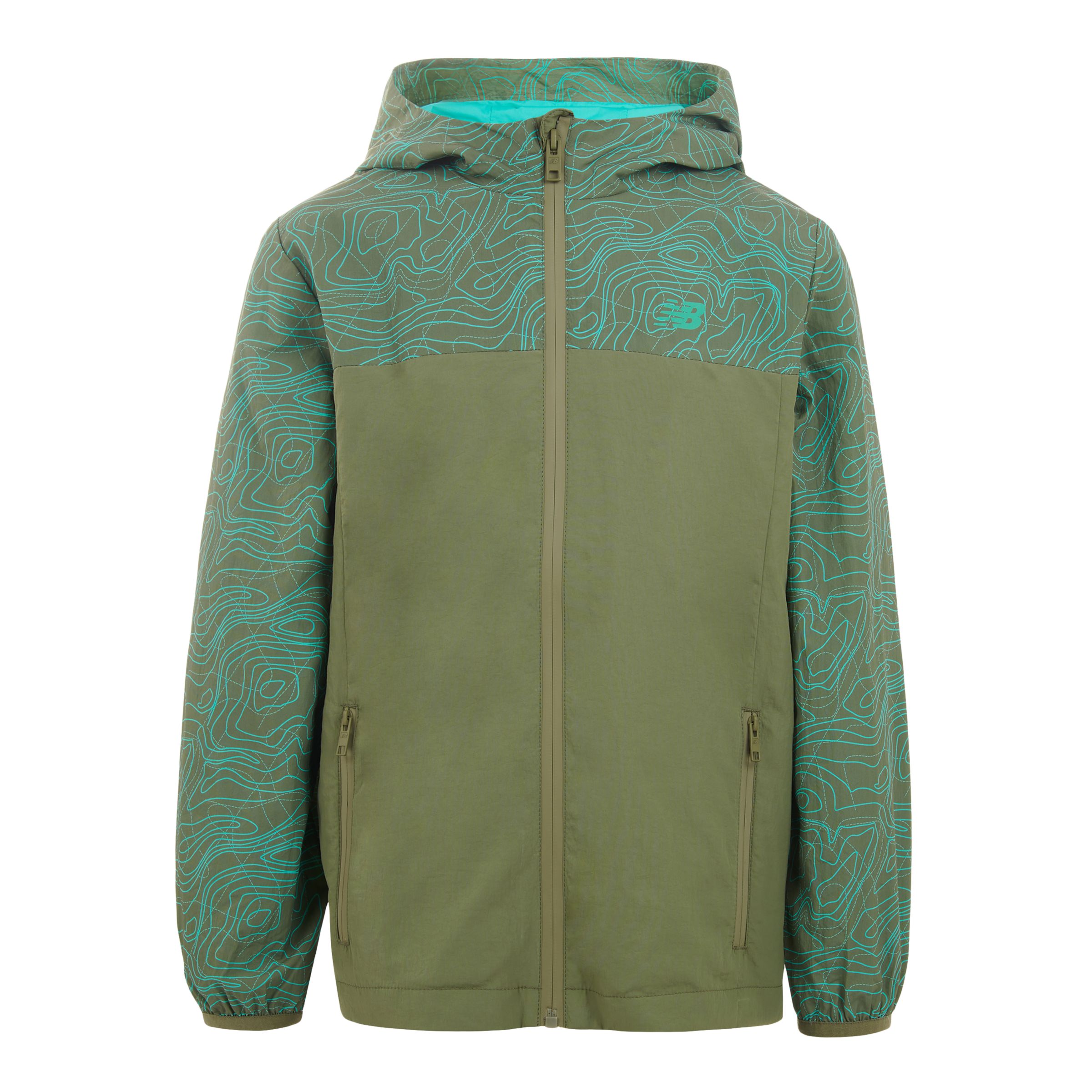 Athletics AOP Woven Mesh Lined Jacket