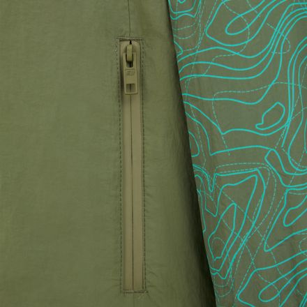 Athletics AOP Woven Mesh Lined Jacket