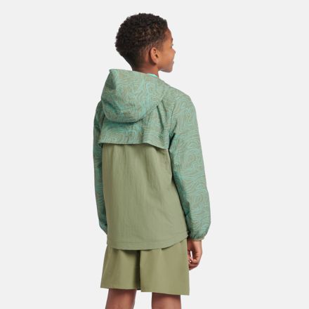 Athletics AOP Woven Mesh Lined Jacket