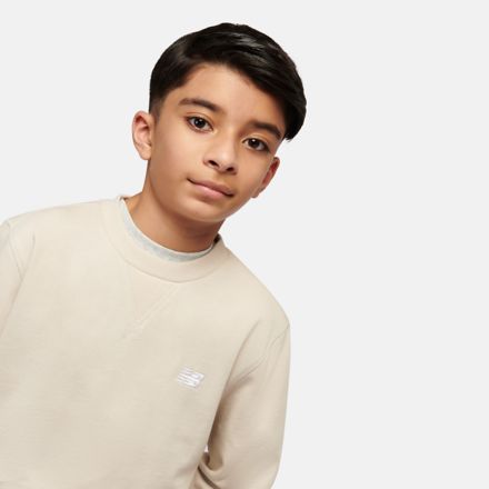 French Terry Small Logo Crew