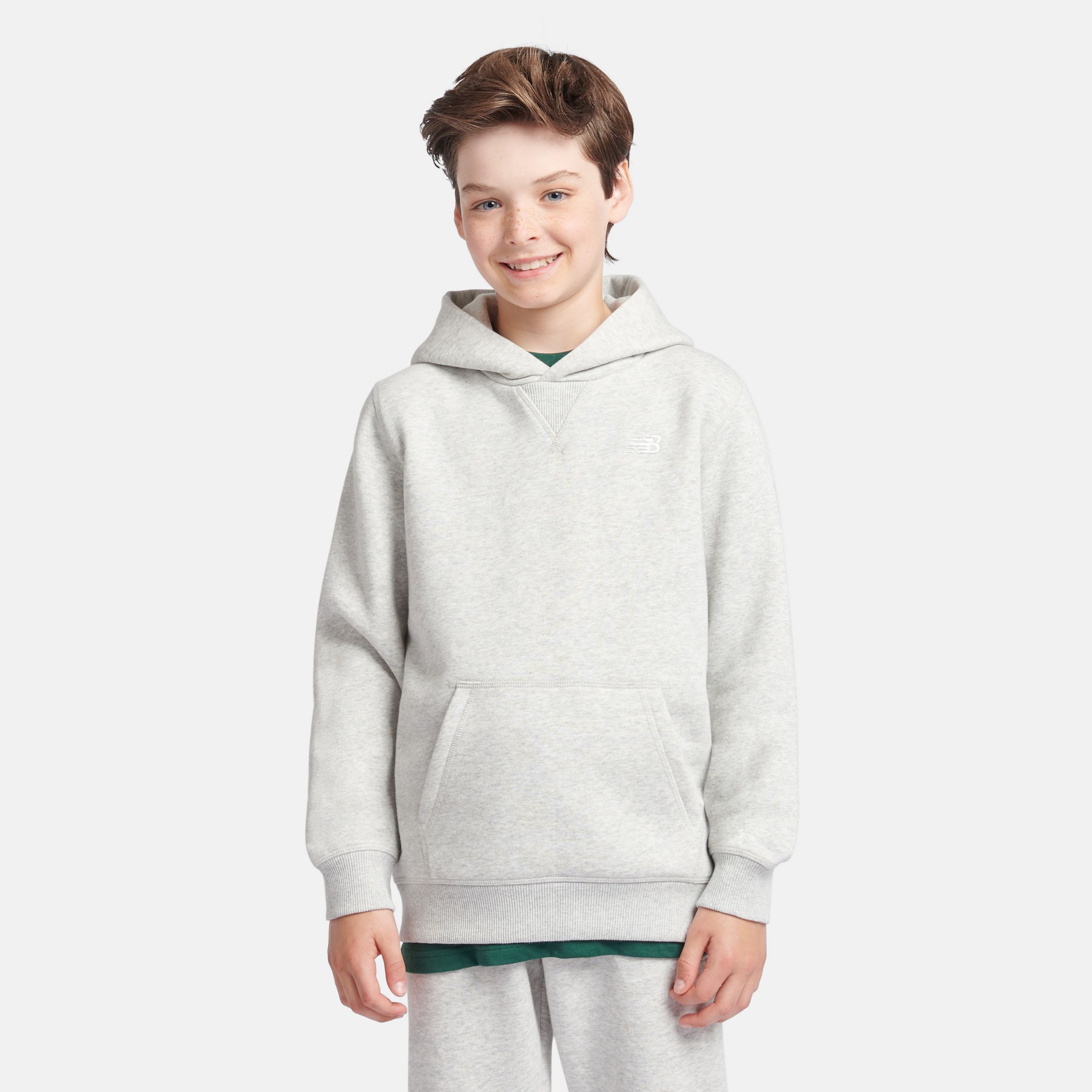 French Terry Small Logo Hoodie