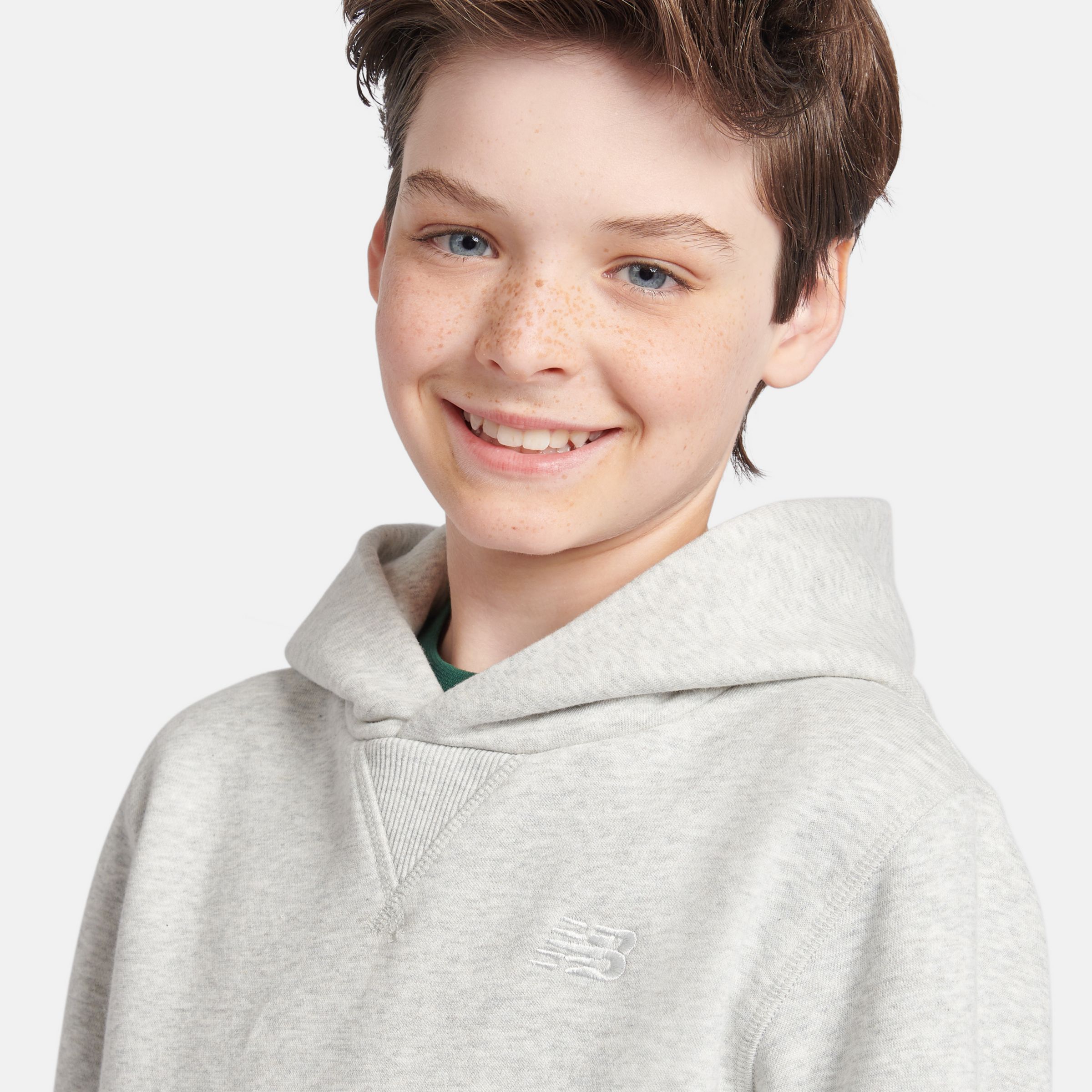 French Terry Small Logo Hoodie