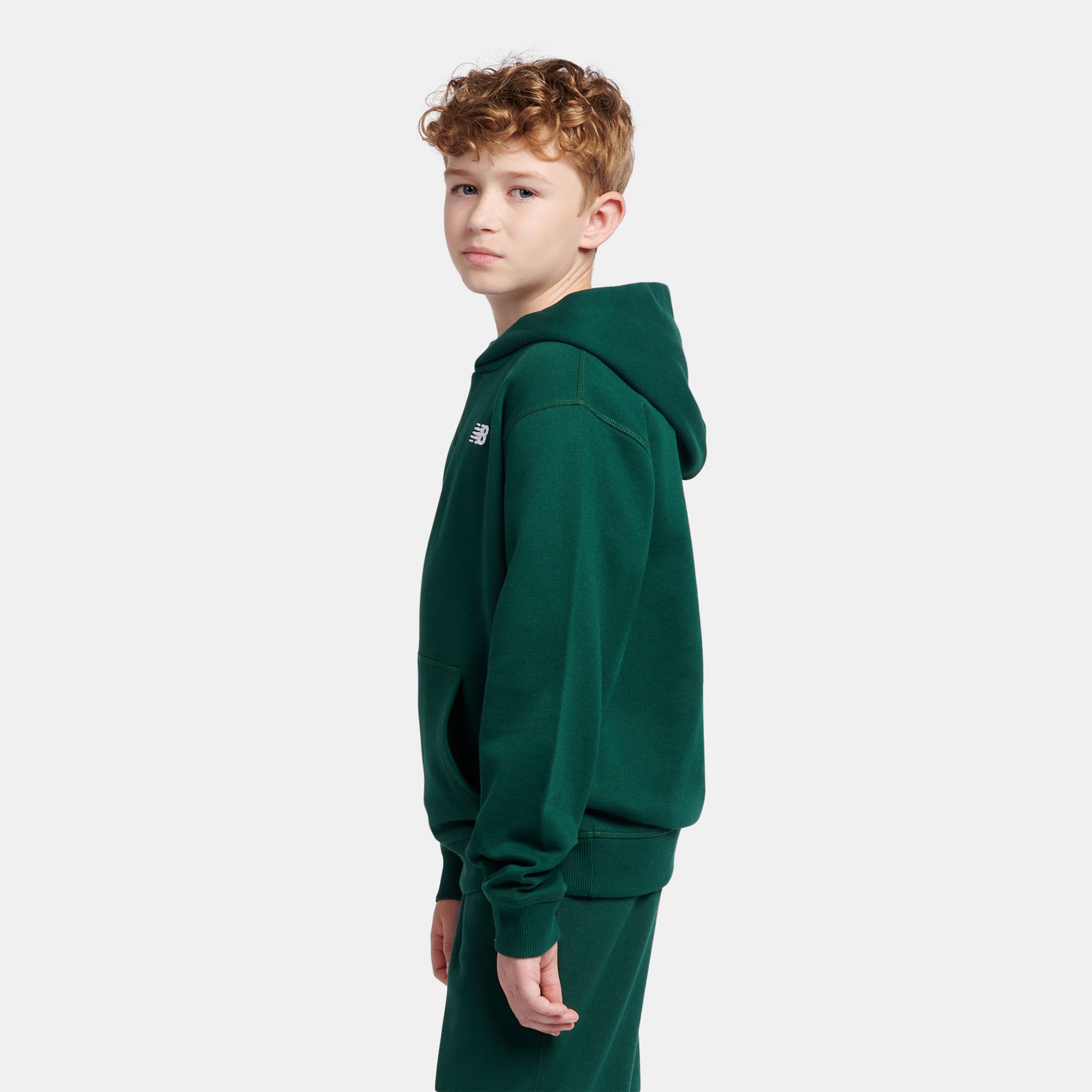 French Terry Small Logo Hoodie