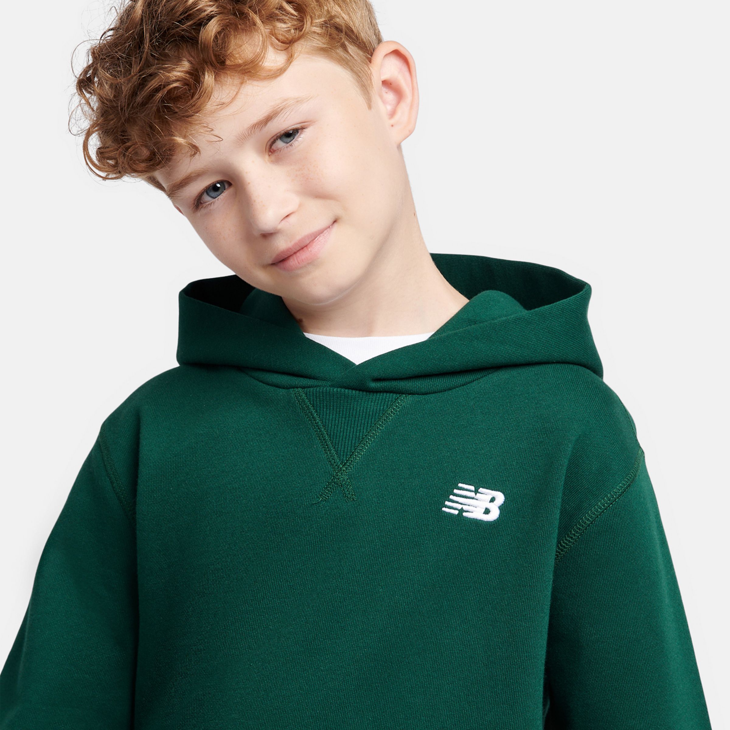 French Terry Small Logo Hoodie