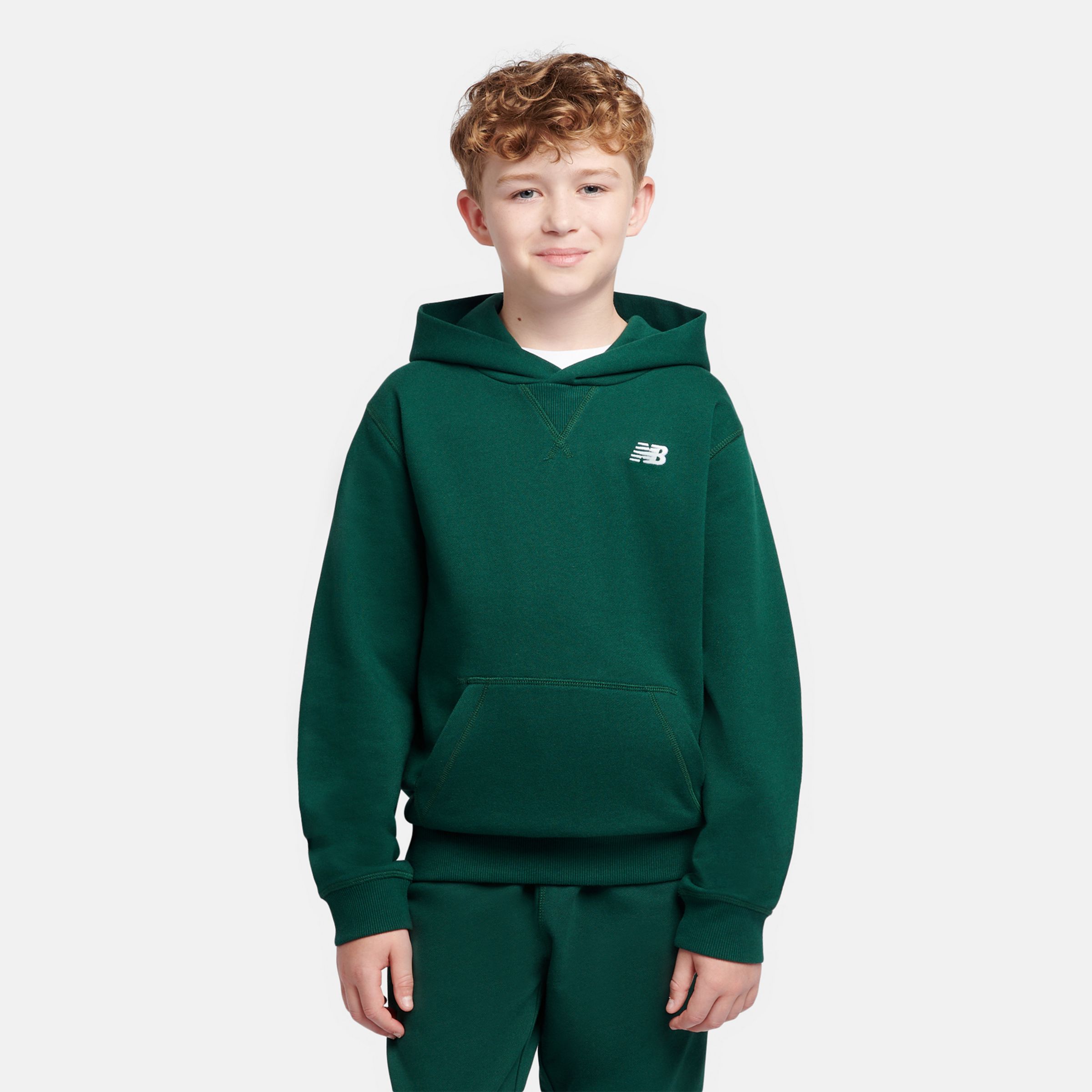 French Terry Small Logo Hoodie