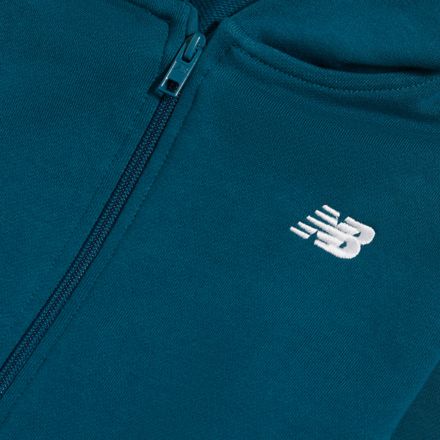 French Terry Small Logo Zip Hoodie