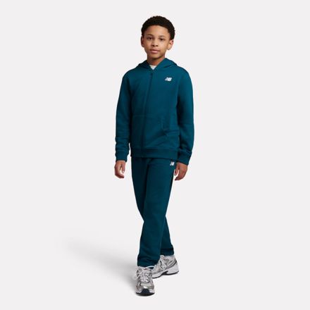 French Terry Small Logo Zip Hoodie, STREAMSONG, LAKB0057STS