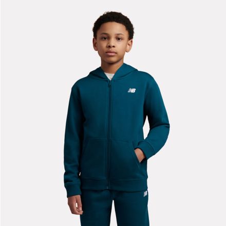 French Terry Small Logo Zip Hoodie, STREAMSONG, LAKB0057STS