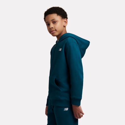 French Terry Small Logo Zip Hoodie