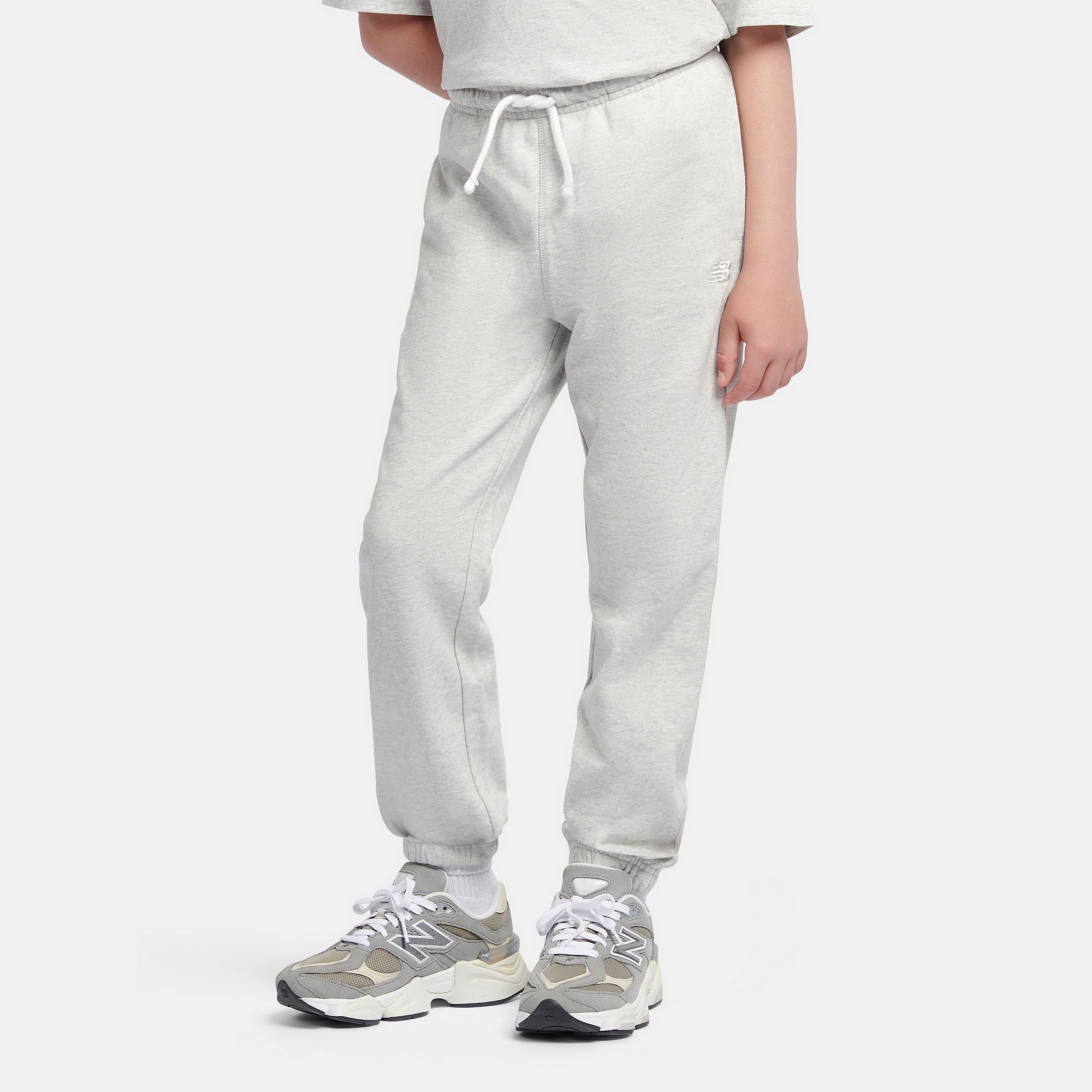 New Balance Ragazzi French Terry Small Logo Jogger, Cotone, Taglia 10-11 anni