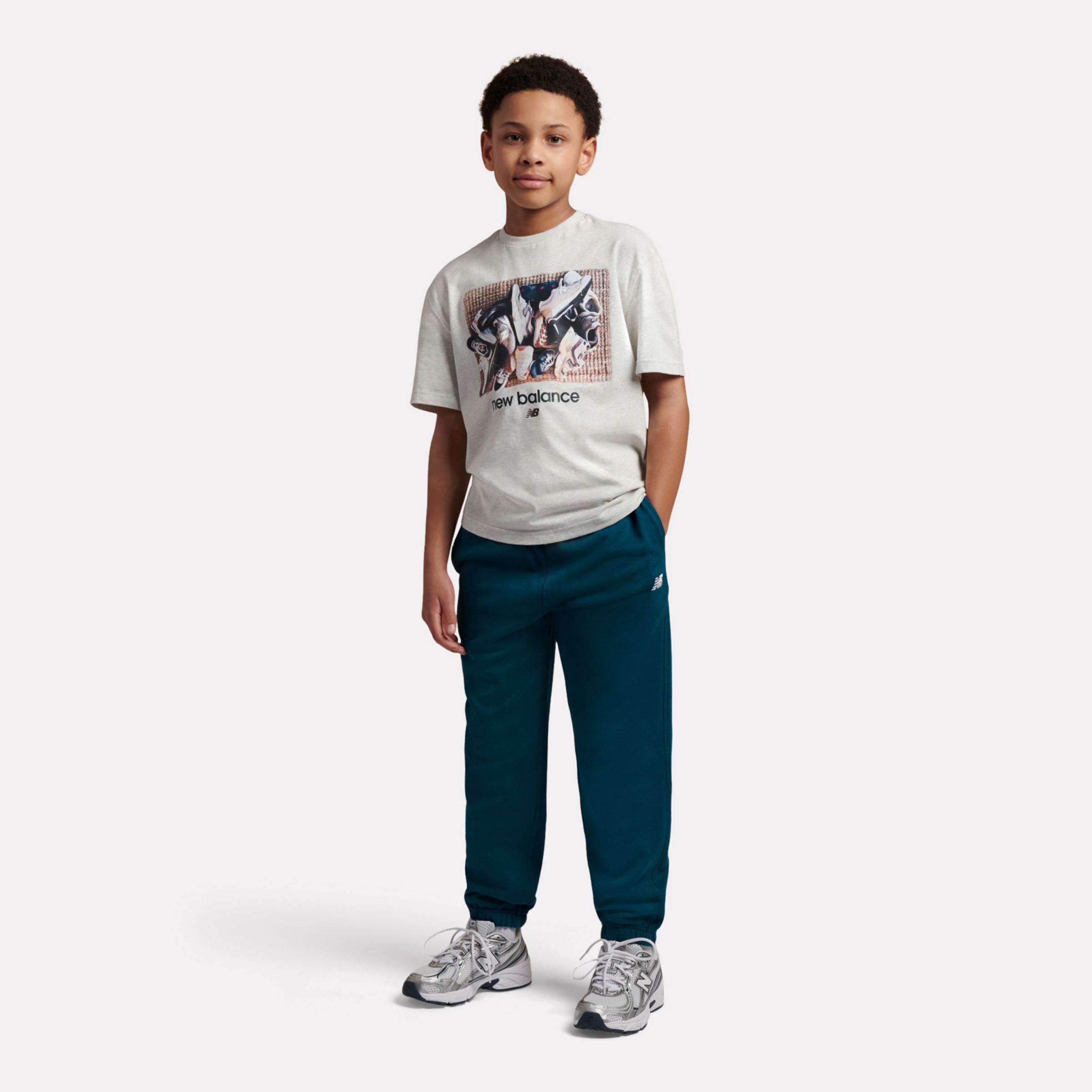 French Terry Small Logo Jogger