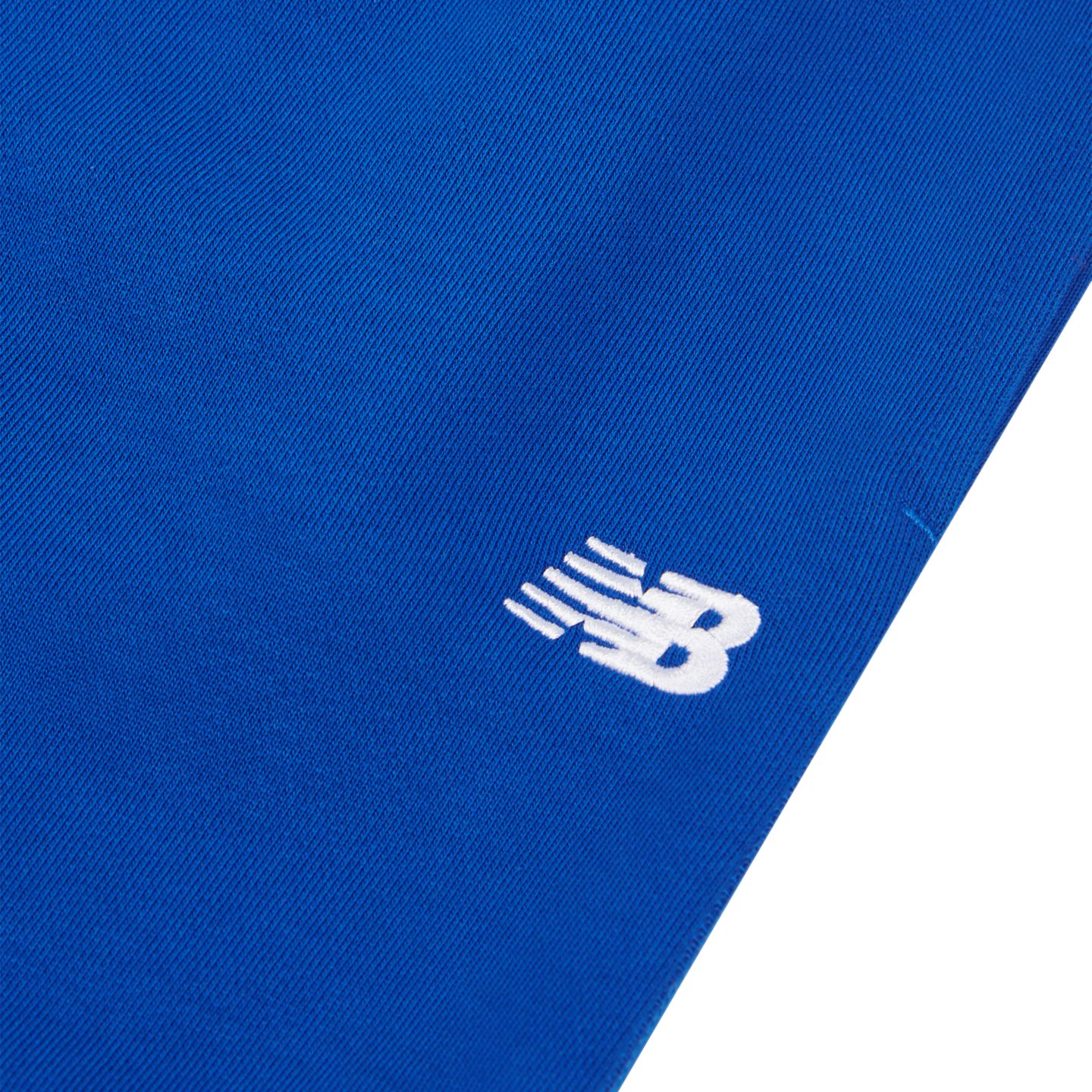 Детские брюки New Balance French Terry Small Logo Jogger, цвет: Королевский синий — фото 6