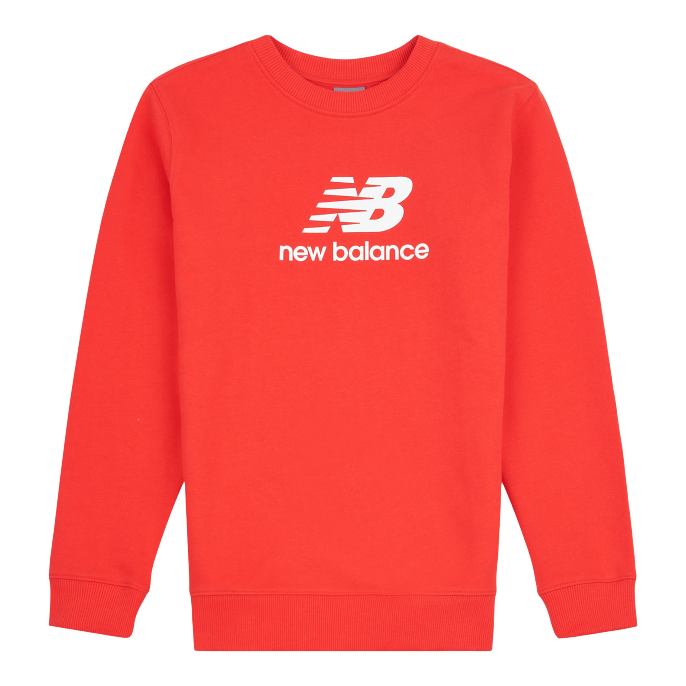 French Terry Stacked Logo Crew